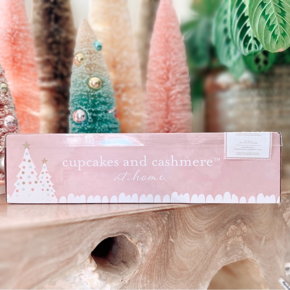 Cupcakes & Cashmere Iridescent Pastel Acrylic LED Christmas Tree Set - Picture 9 of 9